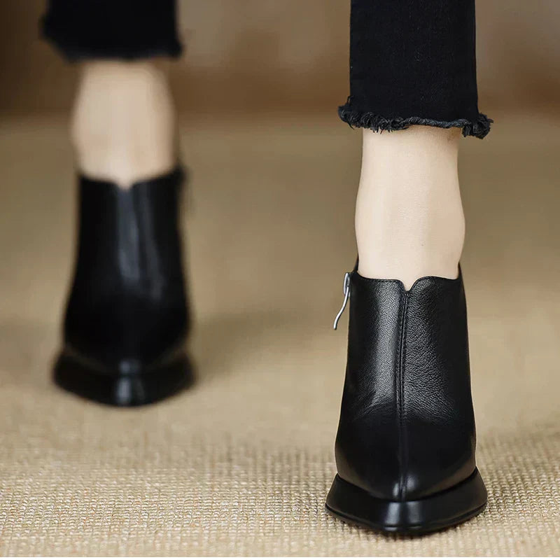 Mary Jane Pumps with Ankle Strap - Classic Comfortable Flats