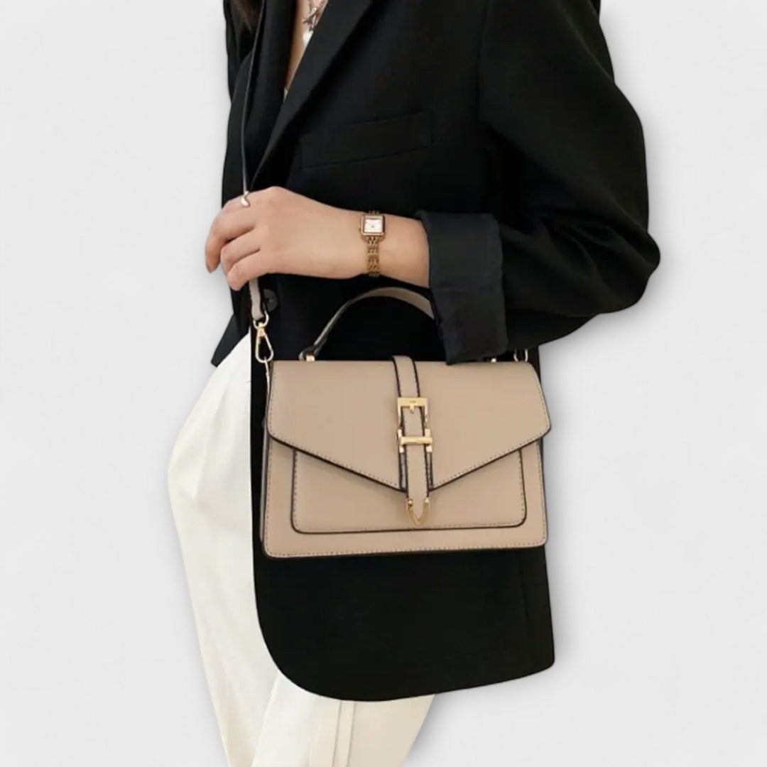 Classic Shoulder Bag in Vegan Leather for Women