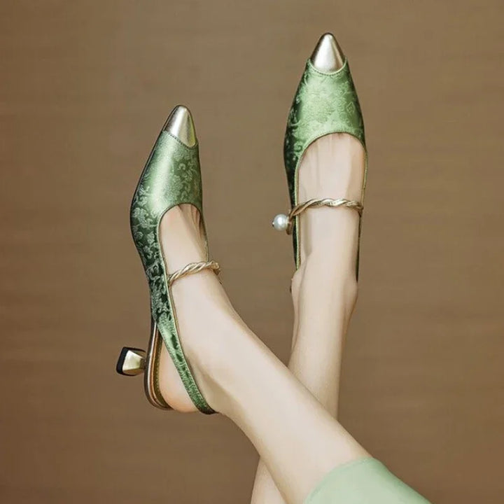Mary Jane Pumps with Ankle Strap - Classic Comfortable Heels