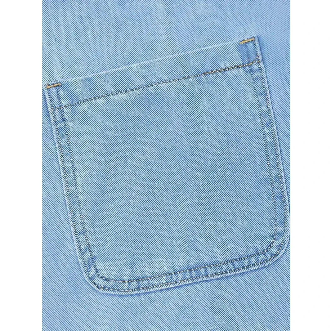 Relaxed Denim Dress for Women | Casual Shift Dress