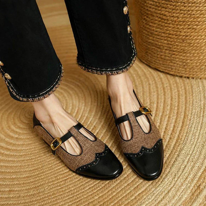 Mary Jane Flats for Women - Classic Strap Shoes
