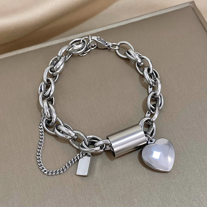 Chunky Gold Bracelet Statement Cuff for Women