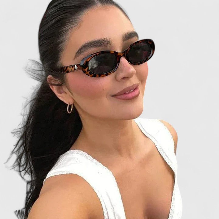 Oval Sunglasses for Women - UV Protection Designer Style
