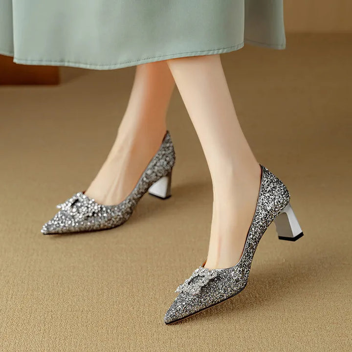 Glitter Pumps for Women | Sparkle Heels for Special Occasions