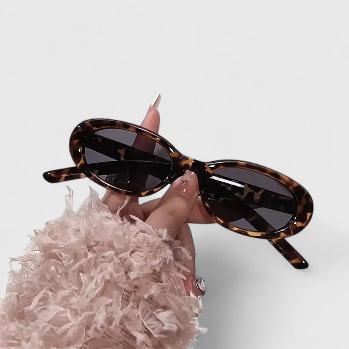Oval Sunglasses for Women - UV Protection Designer Style