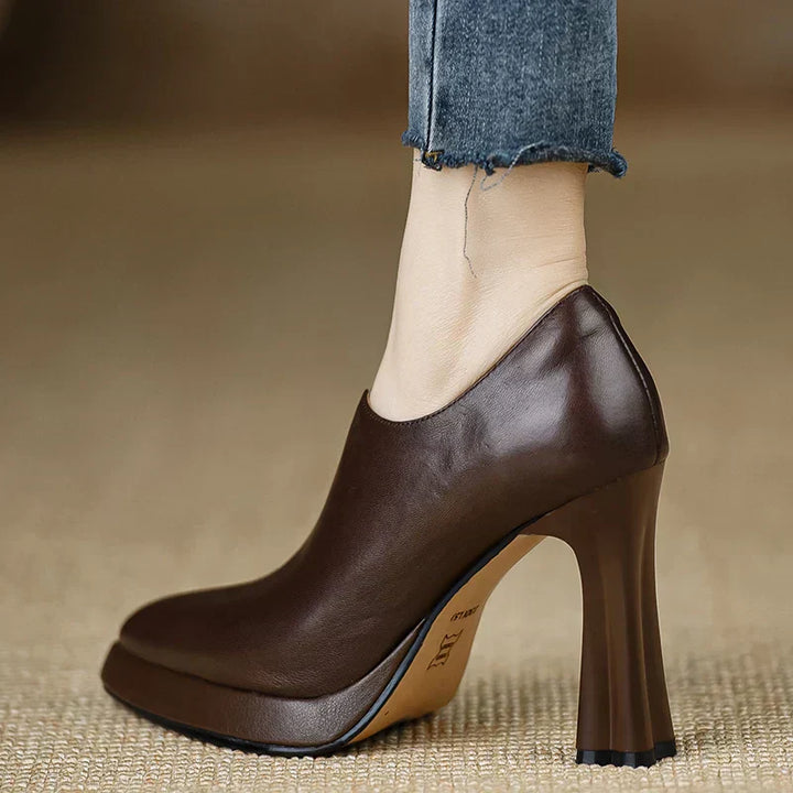 Mary Jane Pumps with Ankle Strap - Classic Comfortable Flats