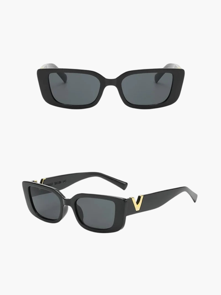 Oval Sunglasses for Women - Vintage Style UV Protection