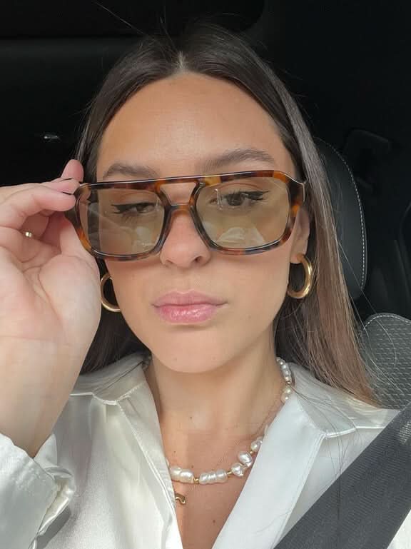 Oval Sunglasses for Women - Vintage Inspired UV Protection