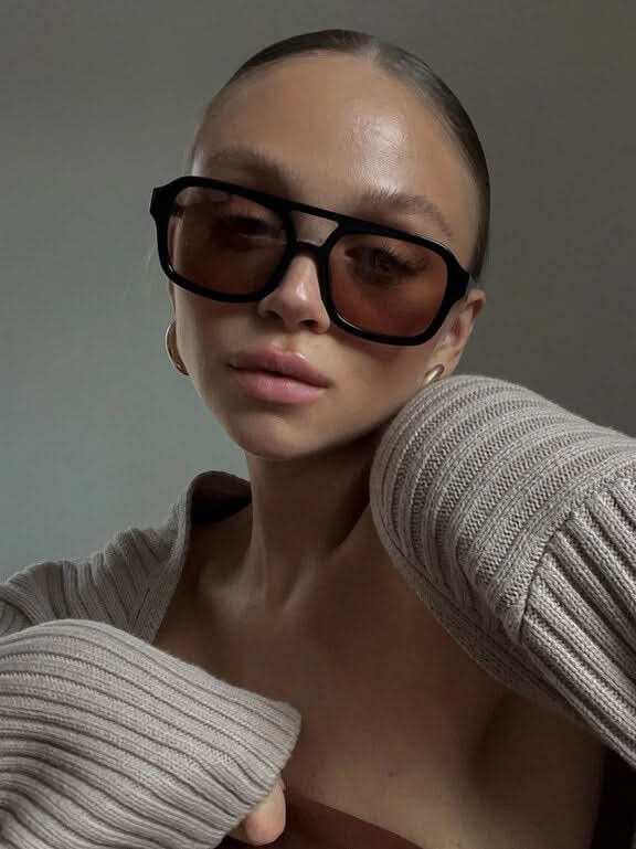 Oval Sunglasses for Women - Vintage Inspired UV Protection