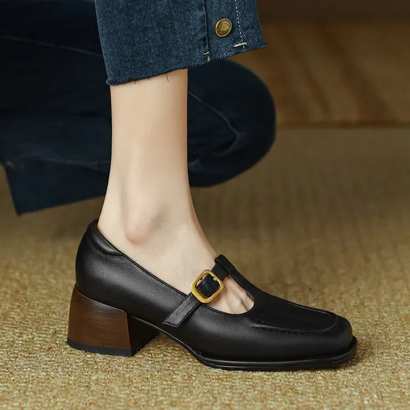 T-Strap Pumps for Women | Classic Mary Jane Style Heels