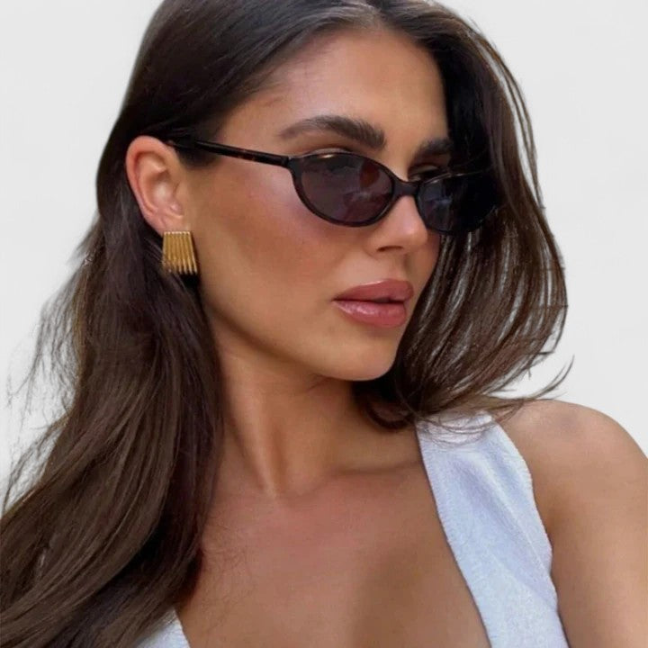 Cat Eye Sunglasses | Retro Oval Frame for Women
