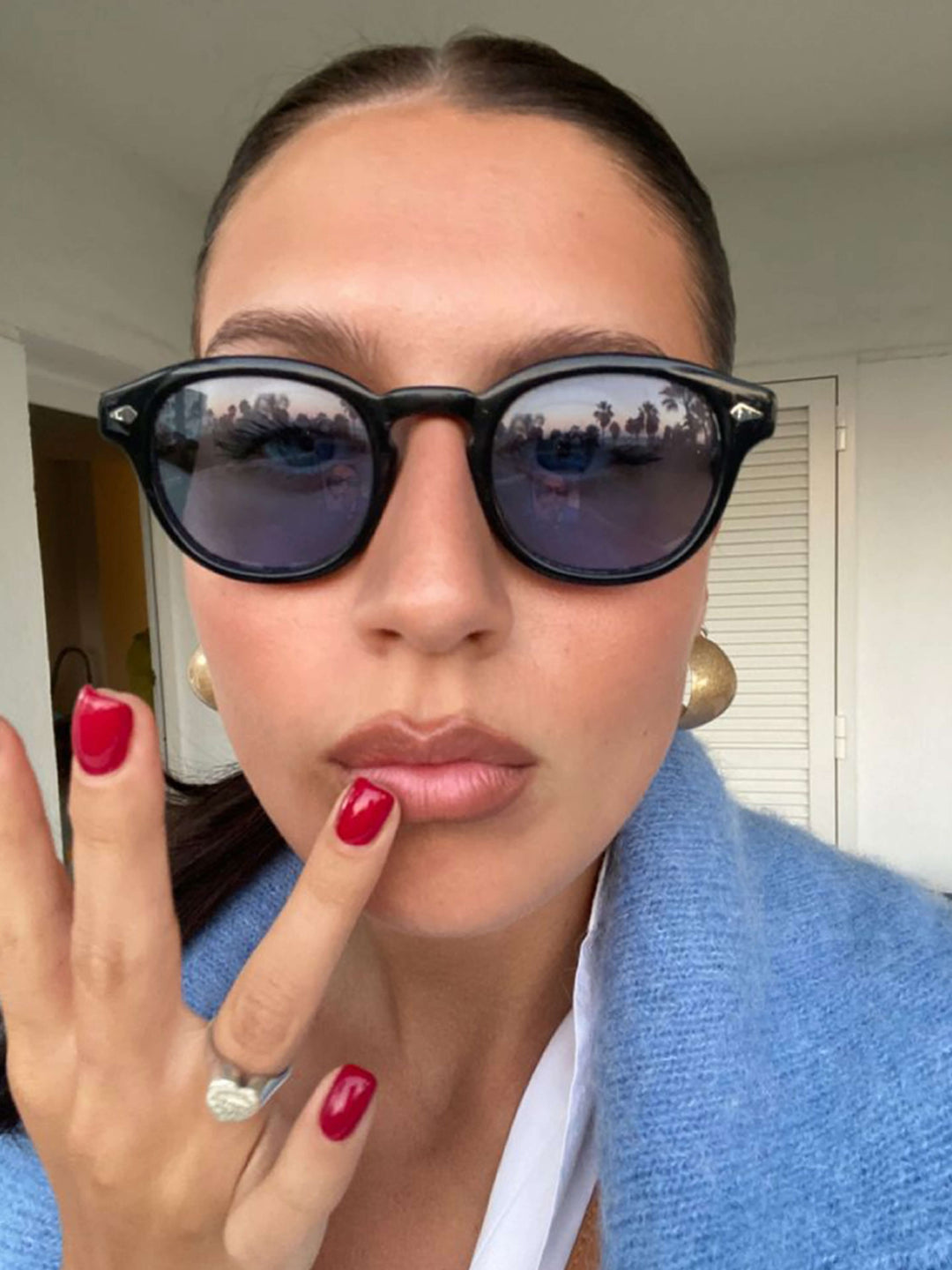 Round Sunglasses for Women - Sophisticated Tortoise Shell Frame