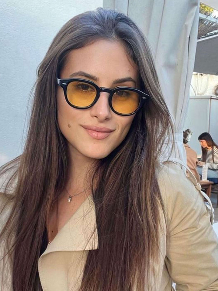 Round Sunglasses for Women - Sophisticated Tortoise Shell Frame