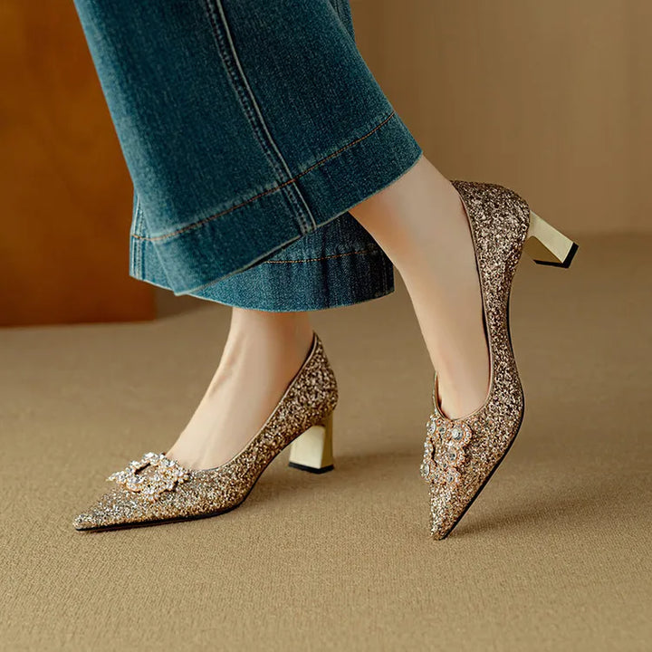 Glitter Pumps for Women | Sparkle Heels for Special Occasions