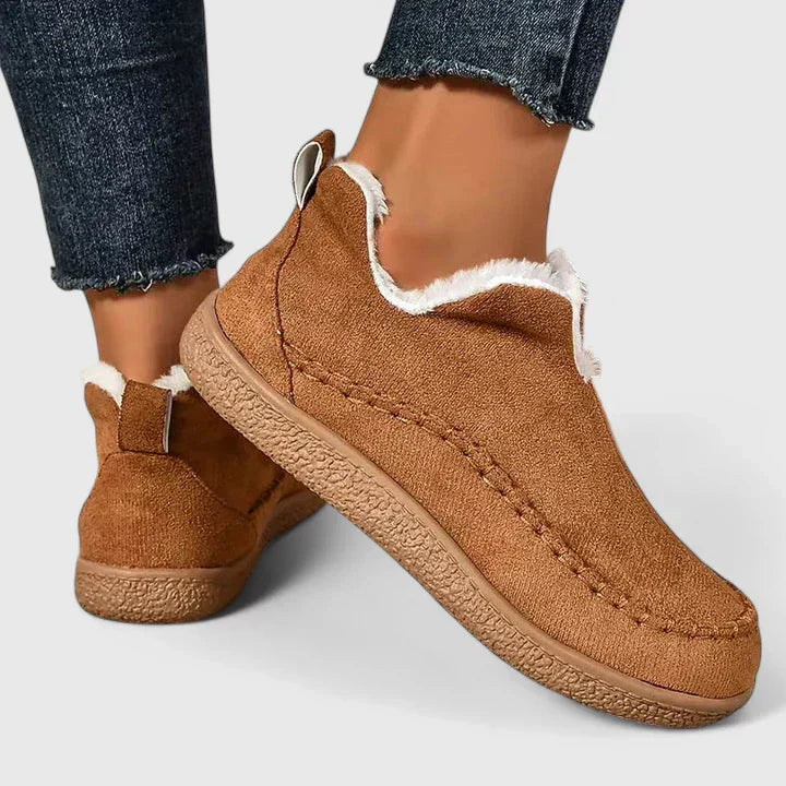 Orthopedic Slip-On Boots - Comfortable Padded Winter Boots