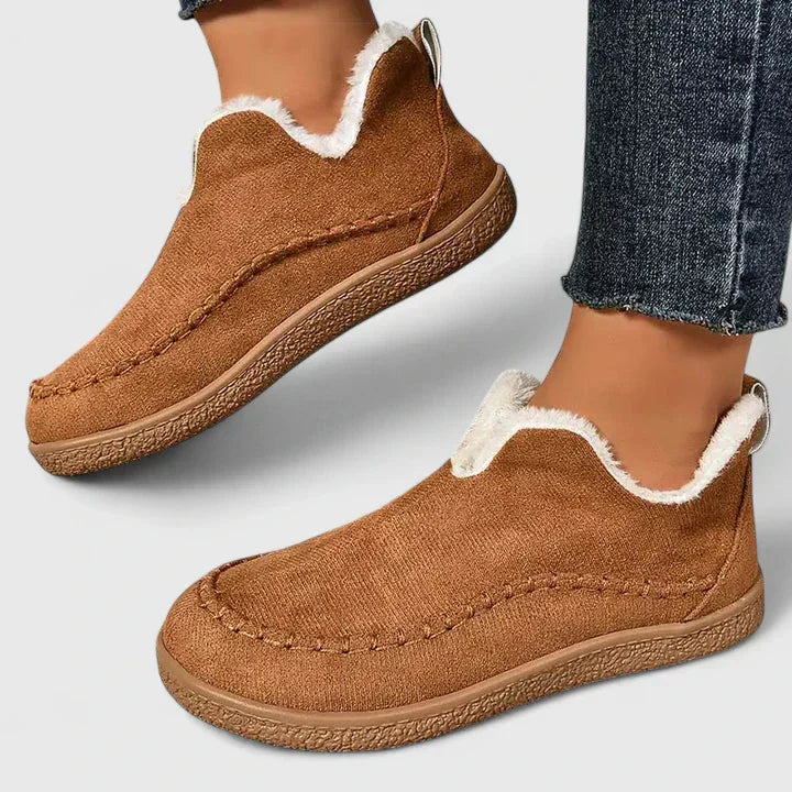 Orthopedic Slip-On Boots - Comfortable Padded Winter Boots