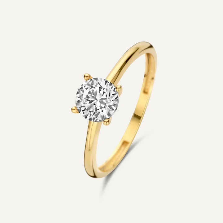 Gold Statement Ring | Chunky Dome Band for Women