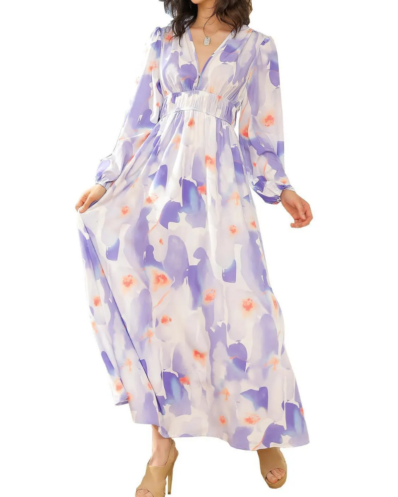 Floral Maxi Dress for Women | Flowing Feminine Style