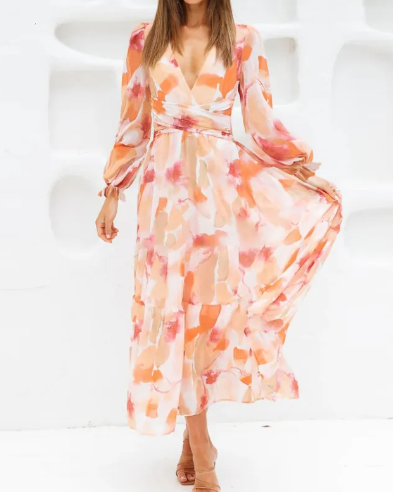 Floral Maxi Dress for Women | Flowing Feminine Style