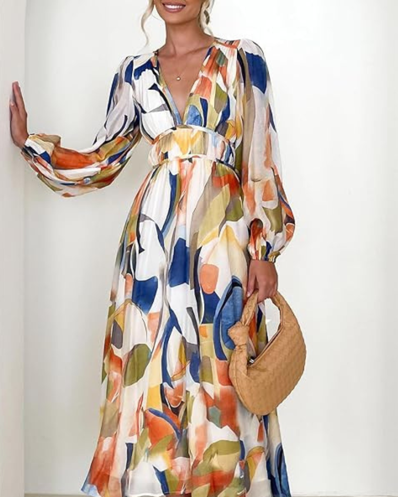 Floral Maxi Dress for Women | Flowing Feminine Style