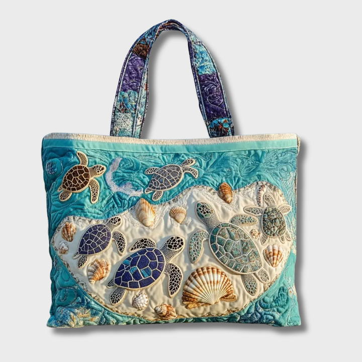 Quilted Everyday Tote Bag for Women | Soft Handmade Daily Purse