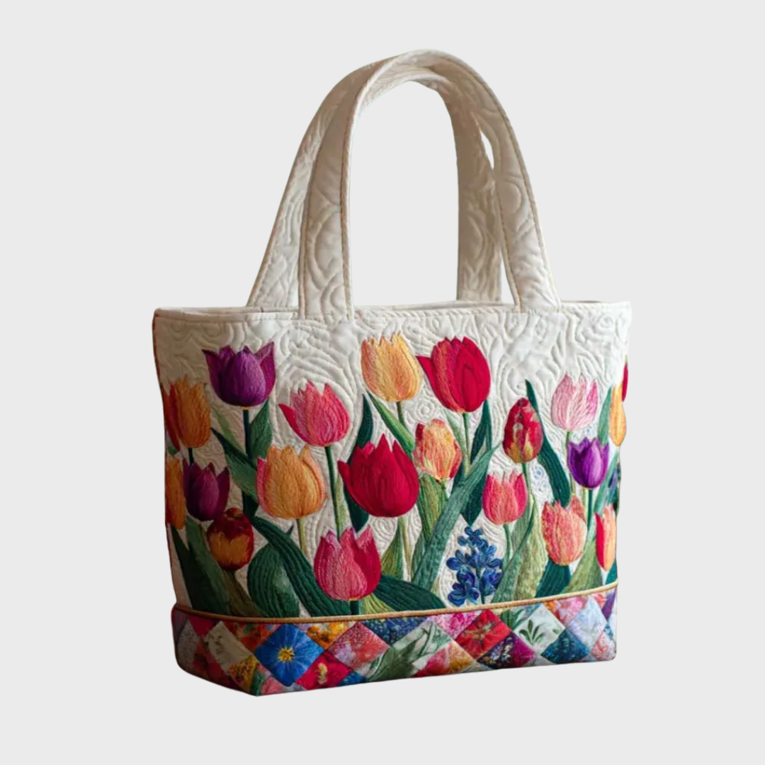 Quilted Crossbody Bag for Women - Handmade Relaxed Fit Everyday Purse