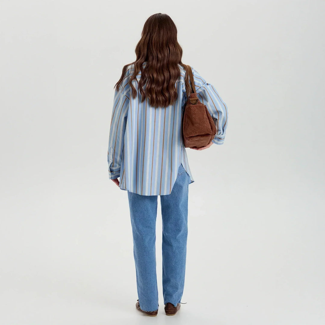 Corduroy Crossbody Bag with Adjustable Strap and Multiple Pockets