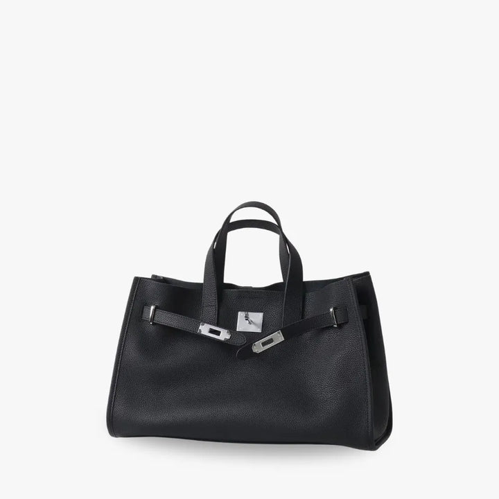 Leather Tote Bag for Work and Travel | Structured Shoulder Bag