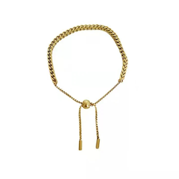 Gold Chain Bracelet - Lucetta Invicta Layering Bracelet