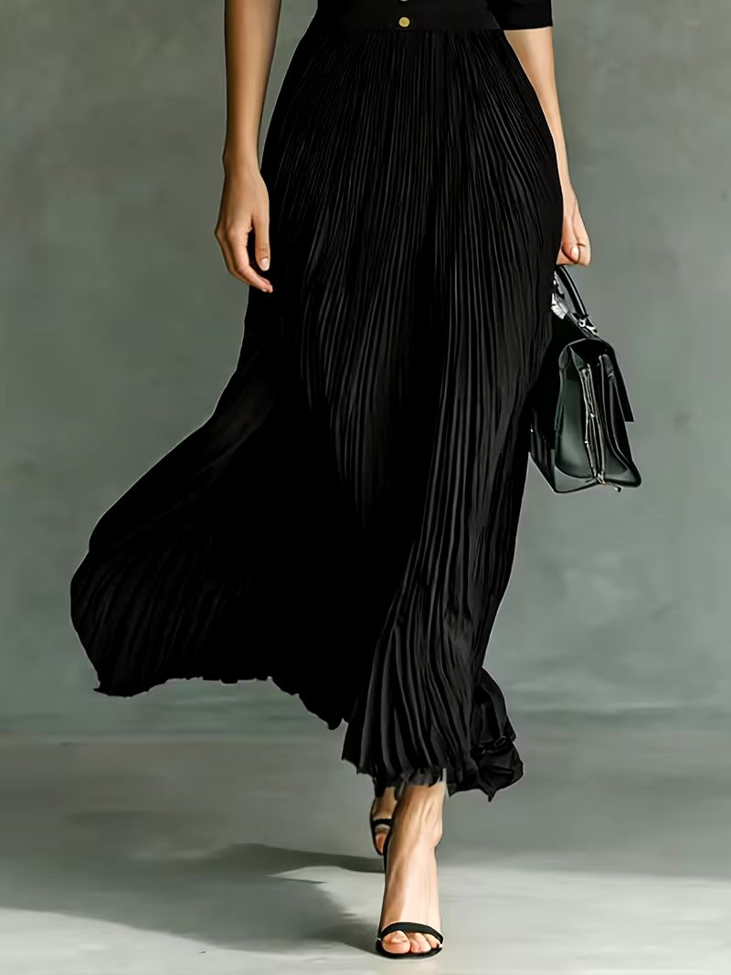 Elegant Maxi Dress for Women - Flowing Floor Length Dress