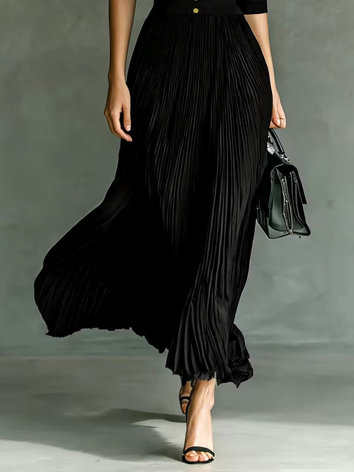 Elegant Maxi Dress for Women - Flowing Floor Length Dress