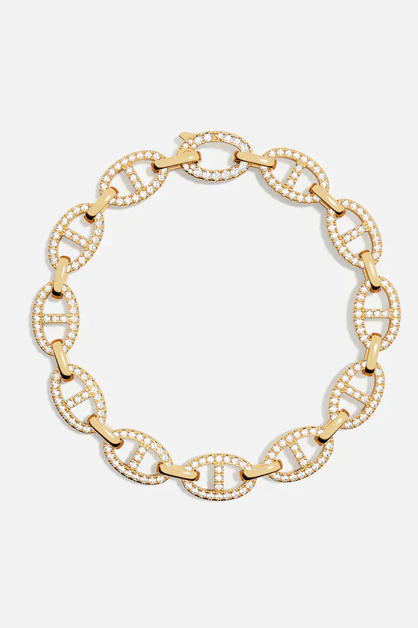 White Gold Bracelet | Isla Marina Elegant Everyday Chain