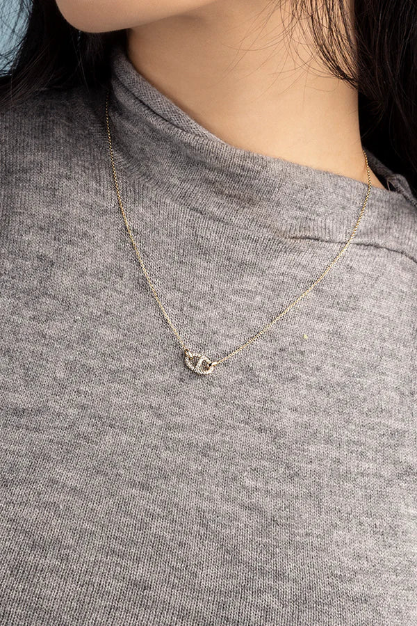White Gold Necklace - Isla Marina Elegant Everyday Jewelry