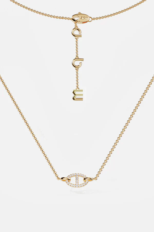 Gold Pendant Necklace for Women - Elegant Layering Necklace