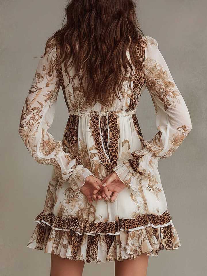 Printed Midi Dress for Women | Bohemian Chic Style