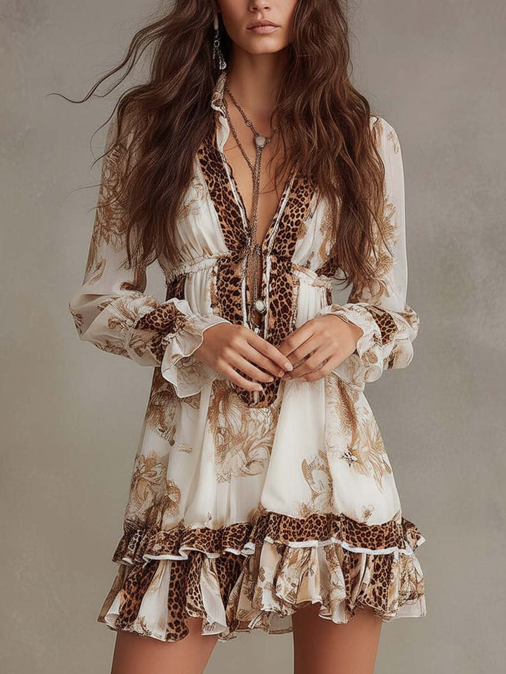 Printed Midi Dress for Women | Bohemian Chic Style