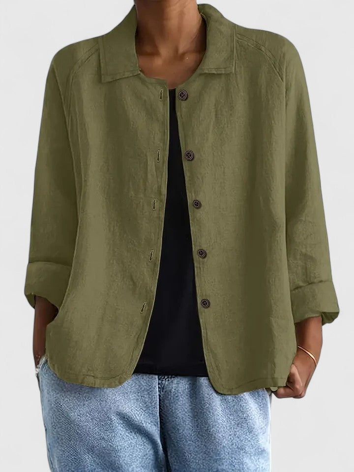 Classic Cotton Lightweight Top for Women - Layering Essential