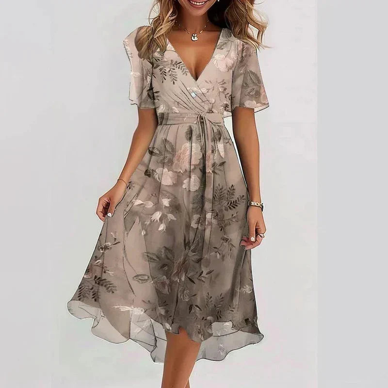 Breezy Summer Dress with Flattering Fit for Women