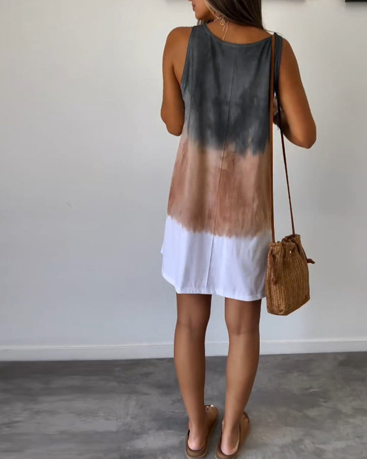 Casual Gradient Dress for Women - Effortless Everyday Style