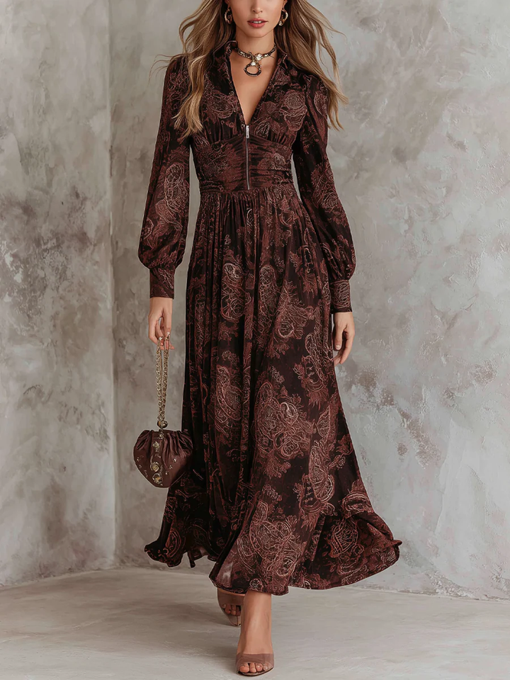 Elegant Maxi Dress for Women - Bohemian Flowing Style