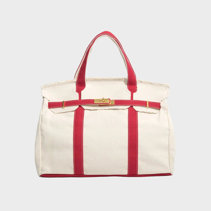 Canvas Tote Bag for Women - Utility Chic Everyday Carryall