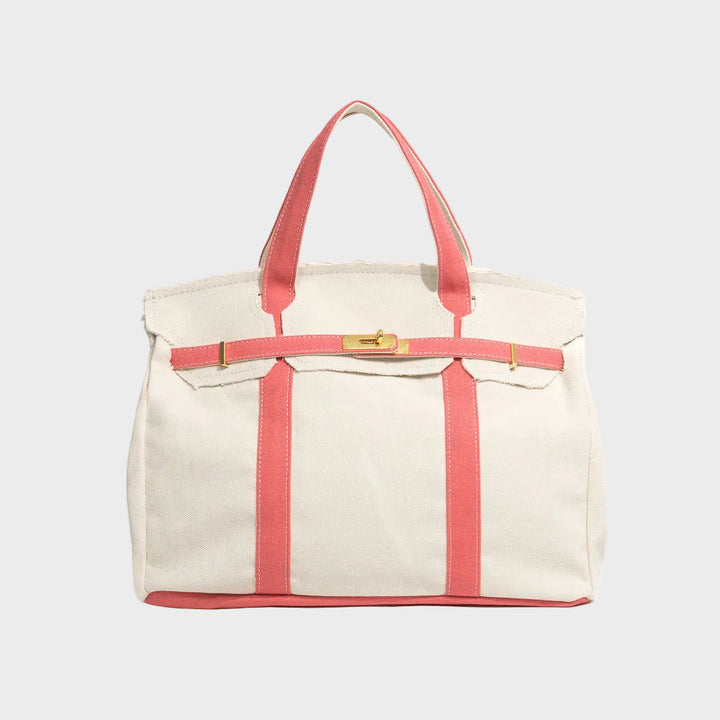 Canvas Tote Bag for Women - Utility Chic Everyday Carryall