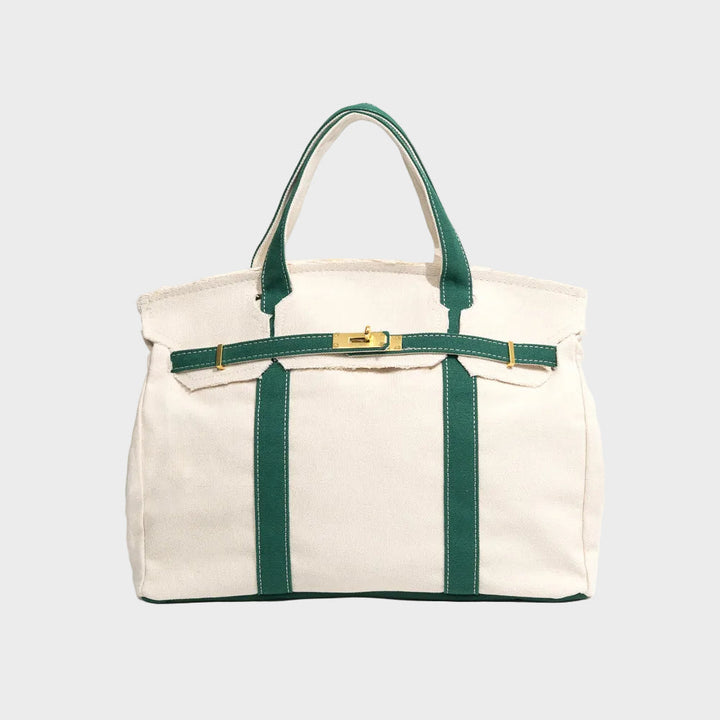 Canvas Tote Bag for Women - Utility Chic Everyday Carryall