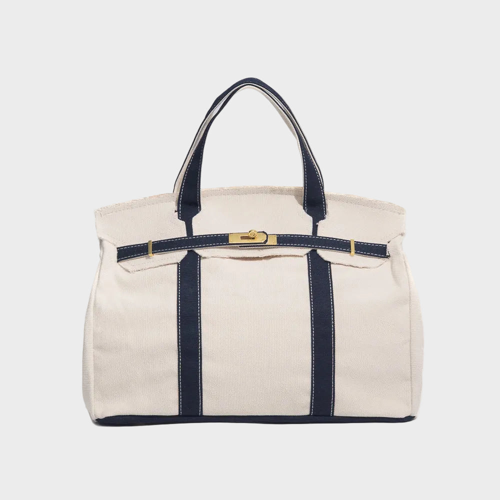 Canvas Tote Bag for Women - Utility Chic Everyday Carryall