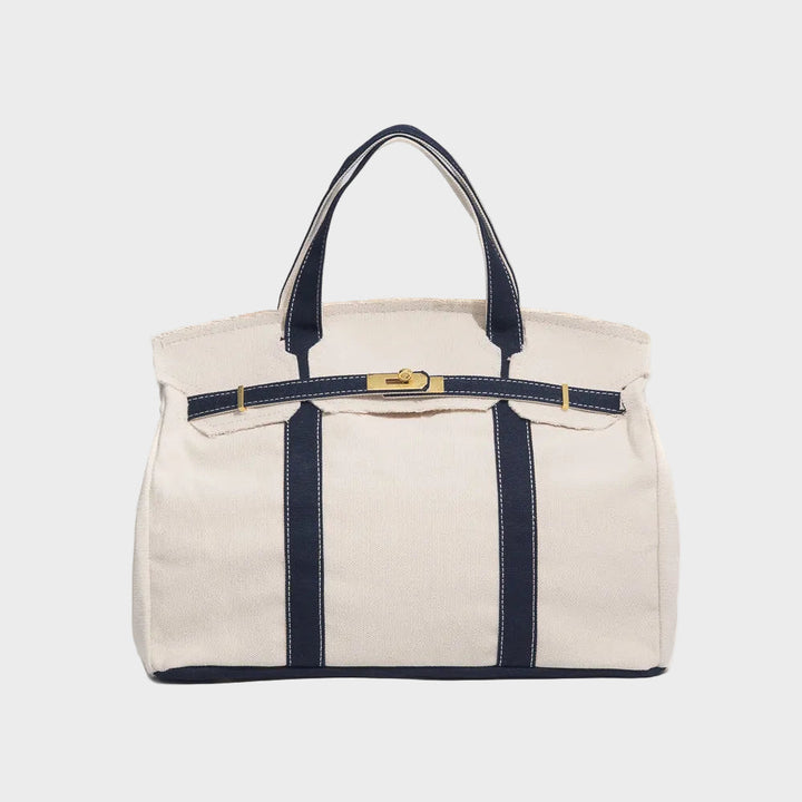 Canvas Tote Bag for Women - Utility Chic Everyday Carryall