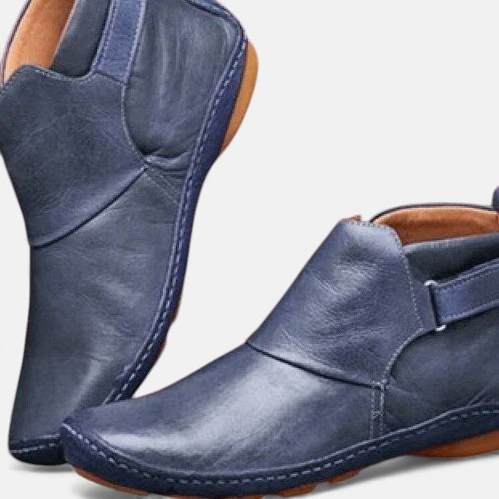 Orthopedic Ankle Boots for Women | Supportive Leather Booties