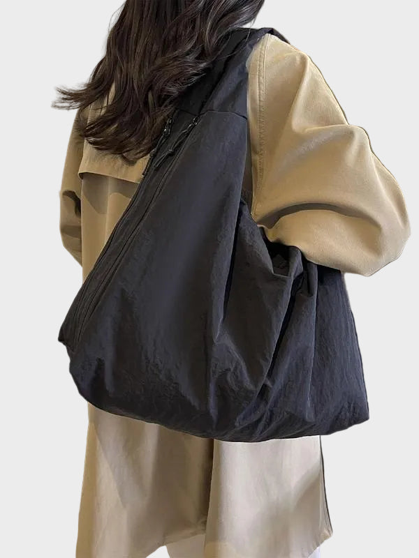 Soft Draped Tote Bag for Women - Spacious Everyday Laptop Bag
