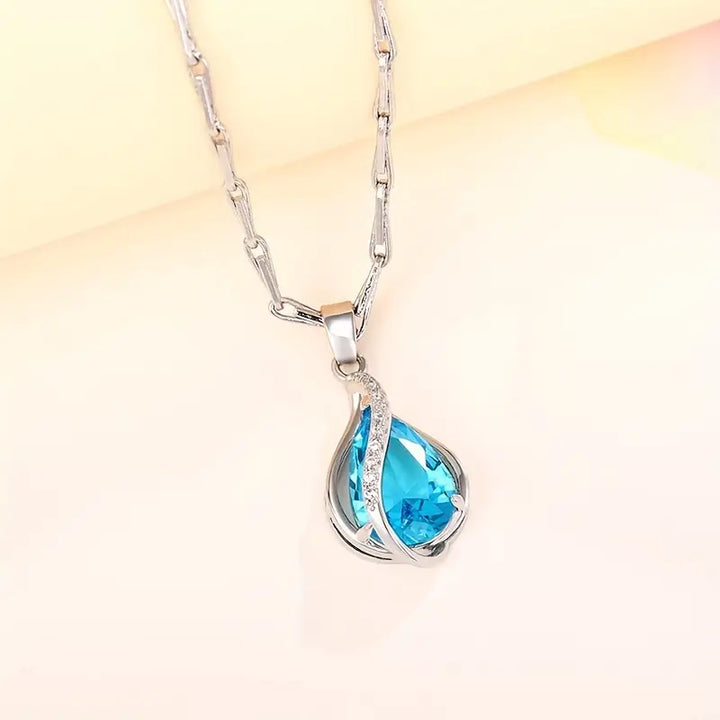 White Gold Necklace | Celestine Vireaux Elegant Pendant
