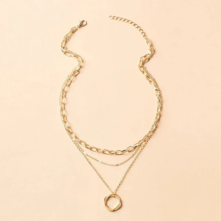 Gold Statement Necklace - Claudia Prisca Design