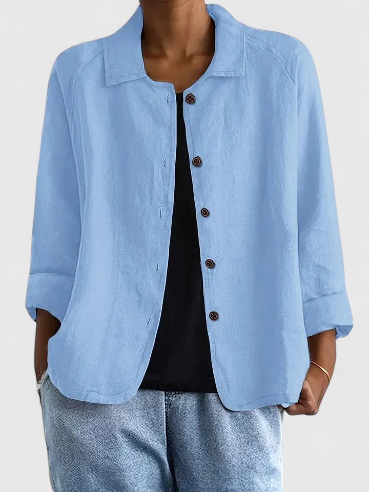 Classic Cotton Lightweight Top for Women - Layering Essential